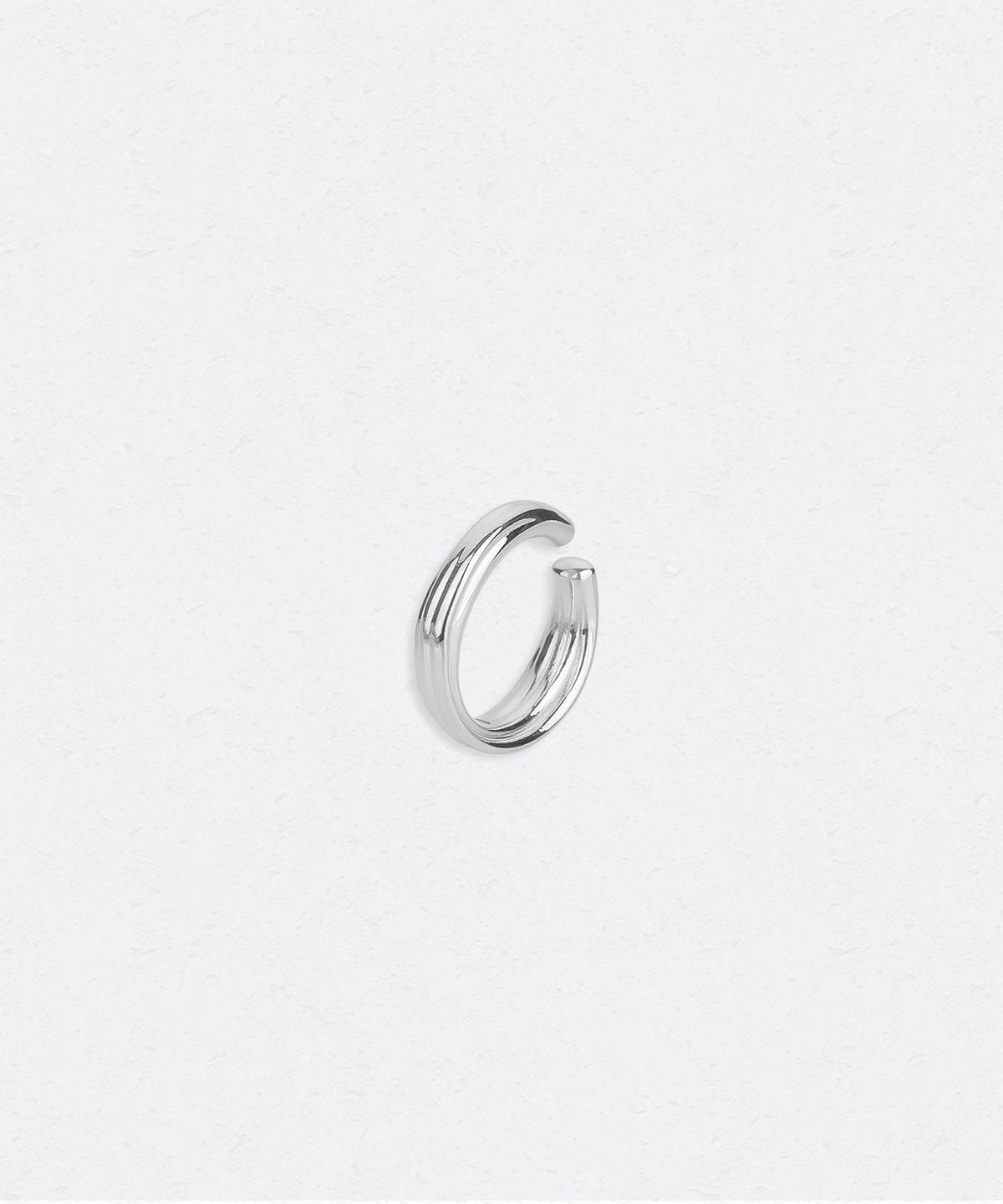 유네(YUNE) Flow Fold Ear Cuff_[Silver925]
