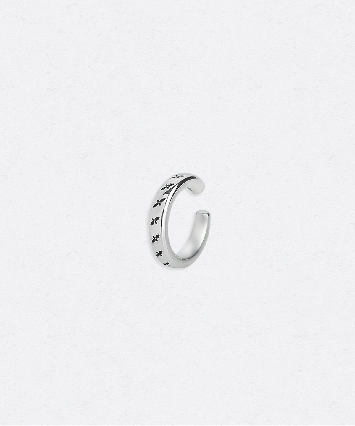유네(YUNE) Pattern Symbol Ear Cuff_[Silver925]