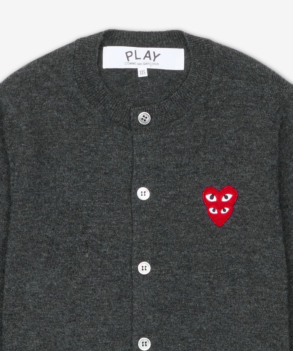 MUSINSA公式 | COMME DES GARCONS PLAY ダブルレッドハートエンブレム