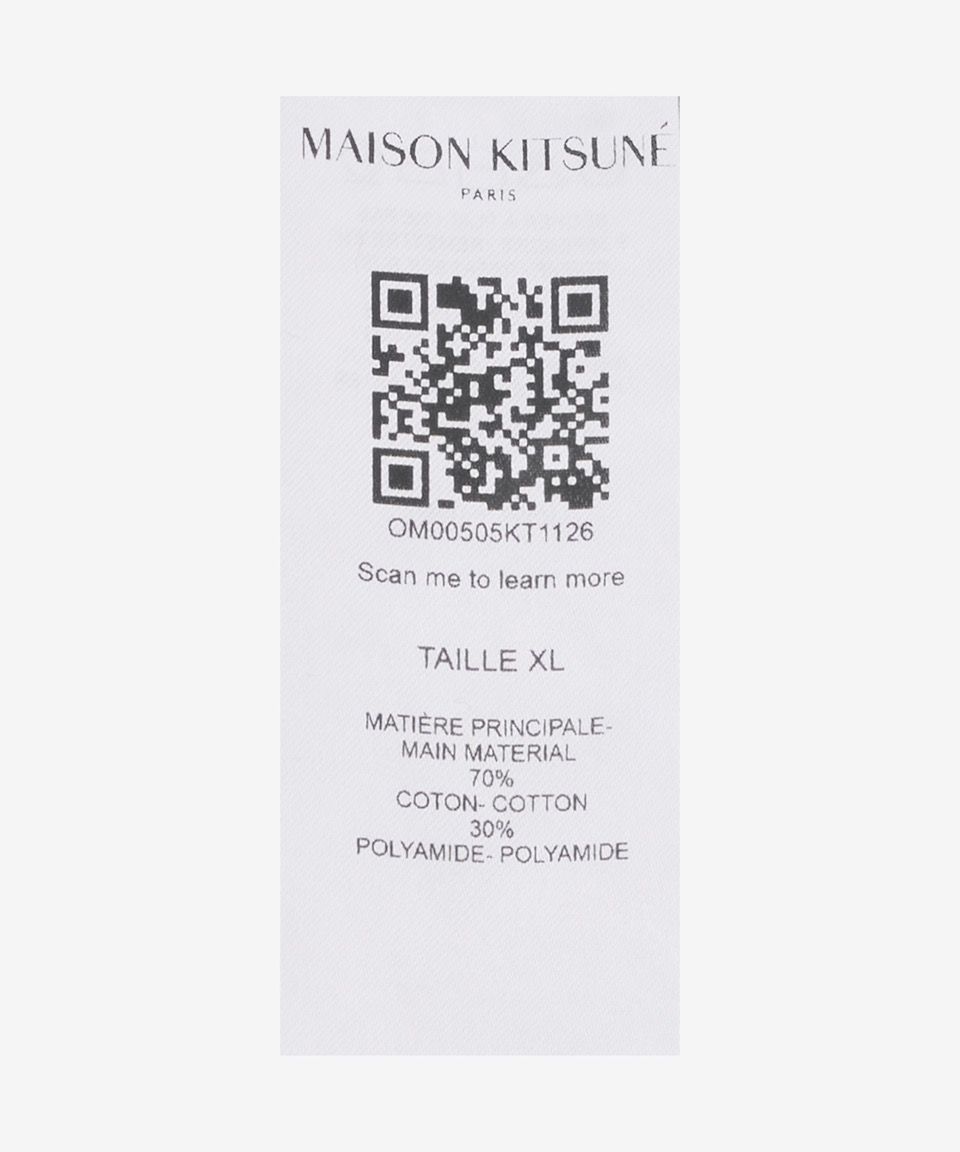 MUSINSA公式 | MAISON KITSUNE ハンドライティングロゴコンフォート