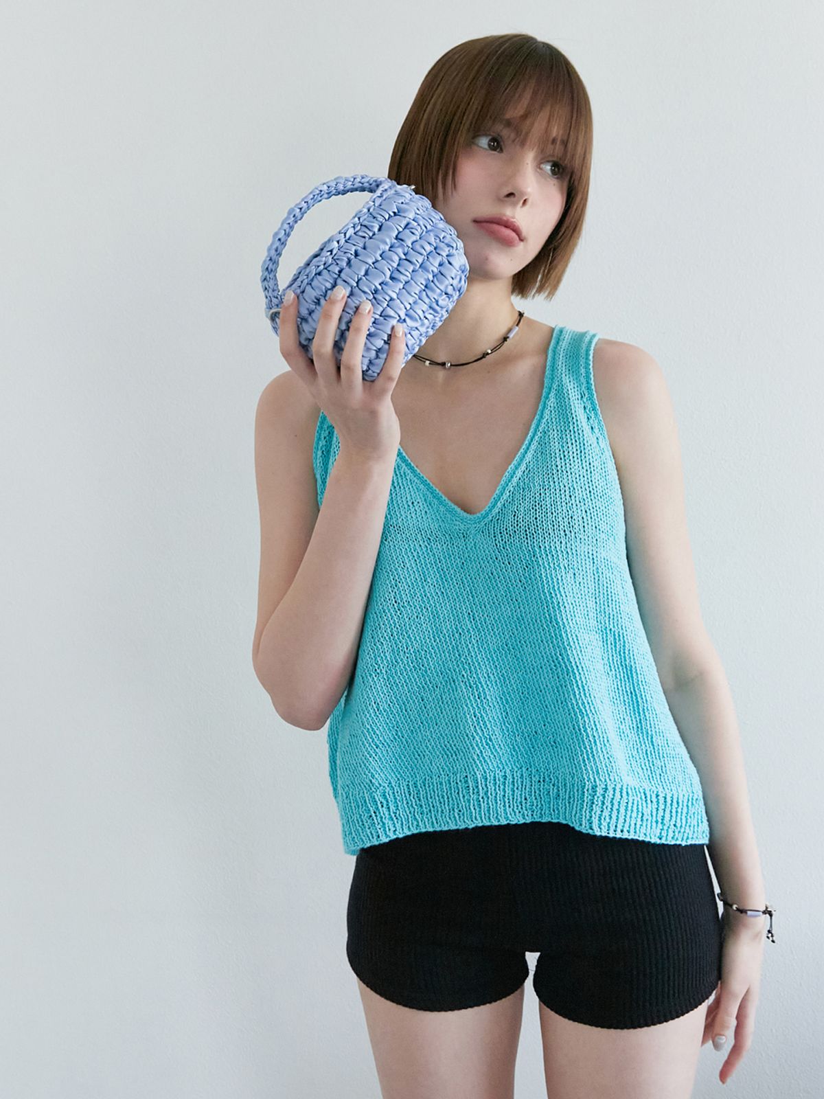 애플파이오더(APPLE PIE ORDER) Baguni Bag.(Sky Blue)