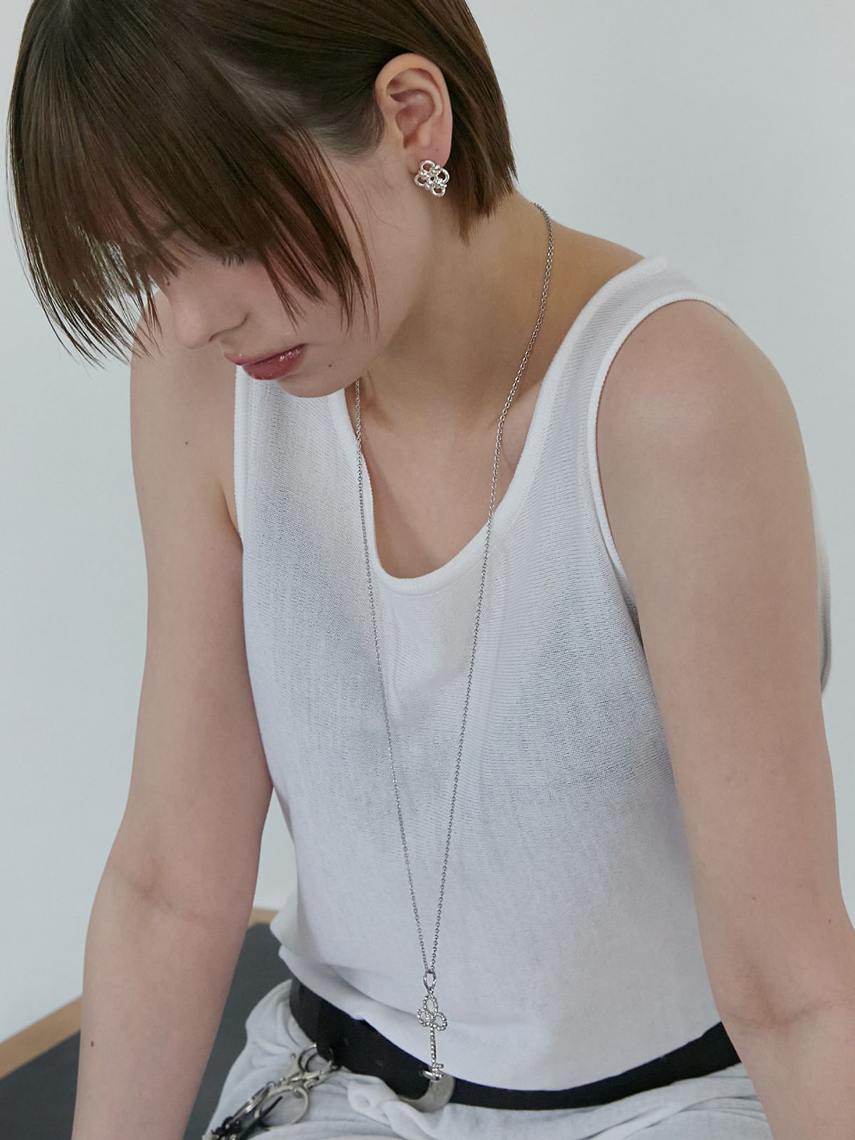 애플파이오더(APPLE PIE ORDER) Clover Key Long Chain N.