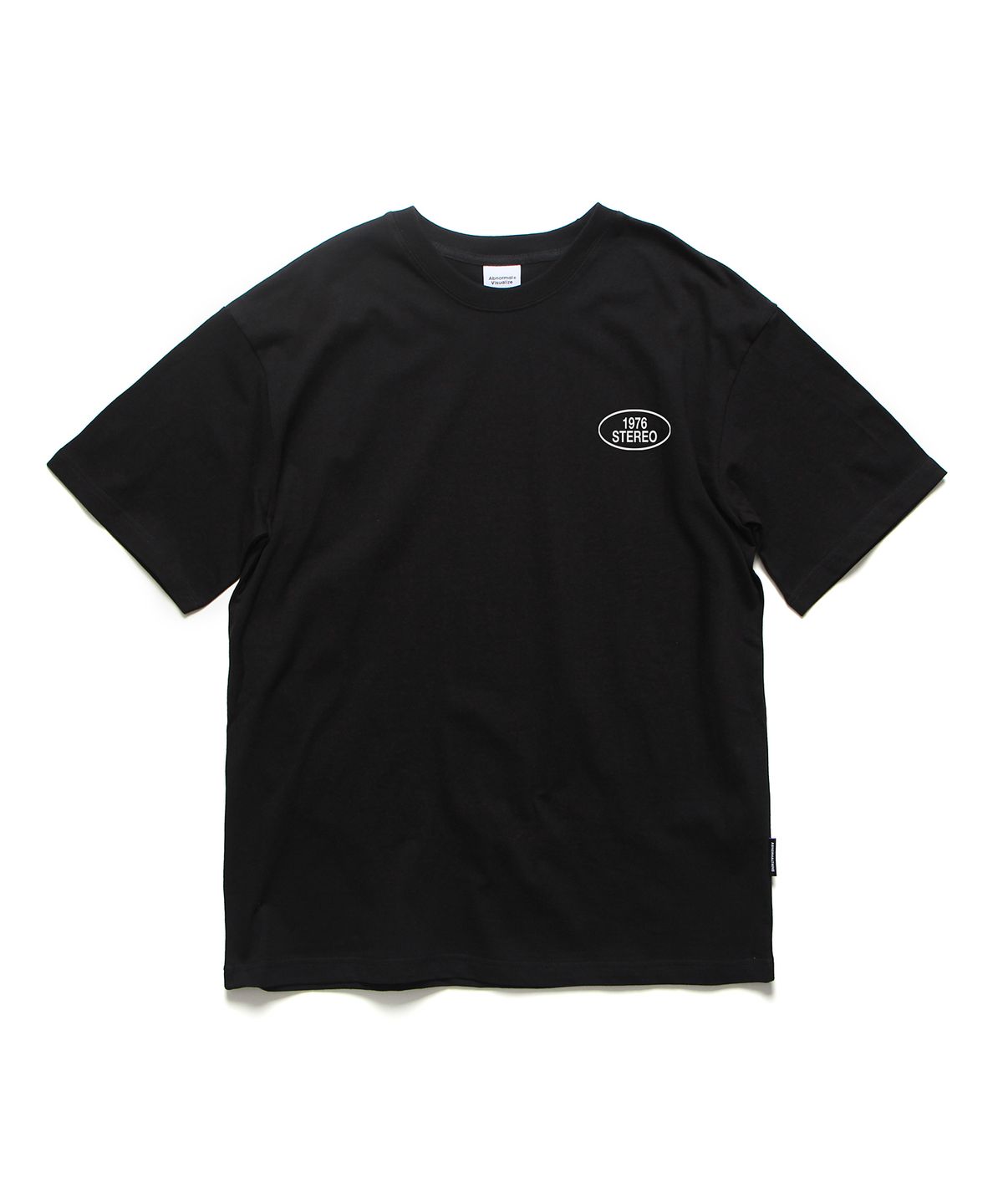 앱놀머씽(ABNORMALTHING) 사일런스 오버핏 티셔츠 블랙 (SILENCE T-SHIRT BLACK)