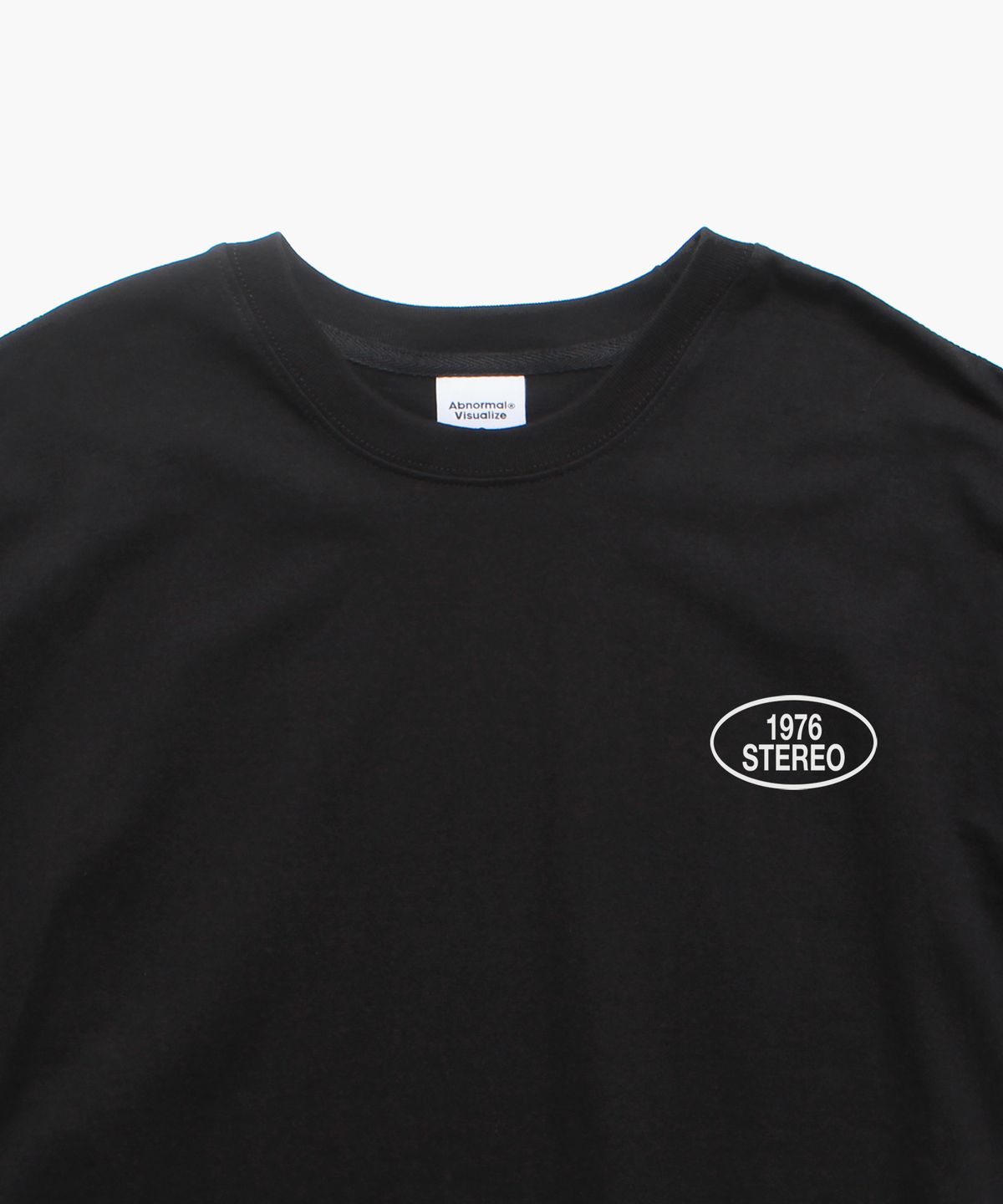 앱놀머씽(ABNORMALTHING) 사일런스 오버핏 티셔츠 블랙 (SILENCE T-SHIRT BLACK)