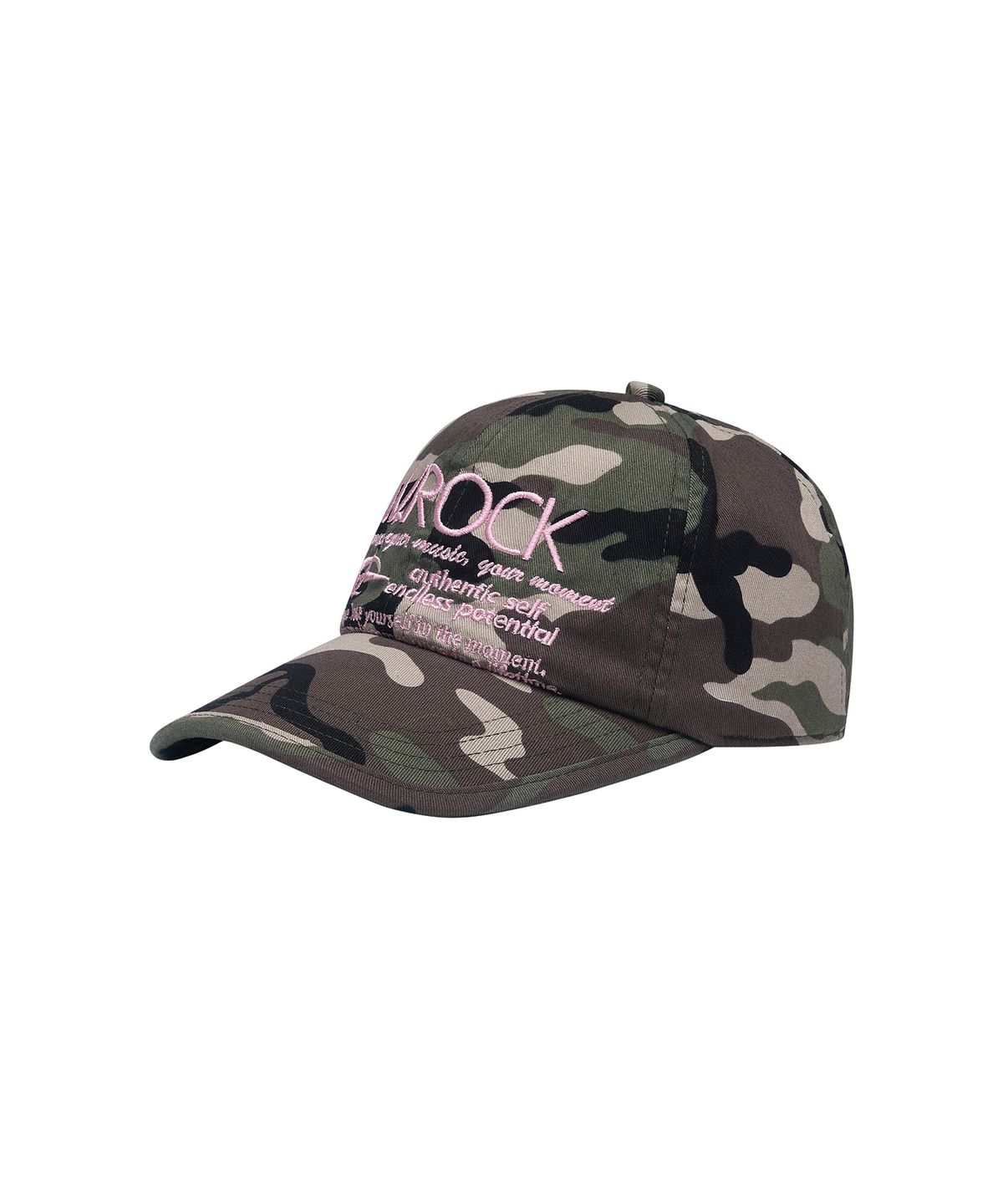 와일드락(WILDROCK) W.ROCK Color Combination Ball cap_CAMO