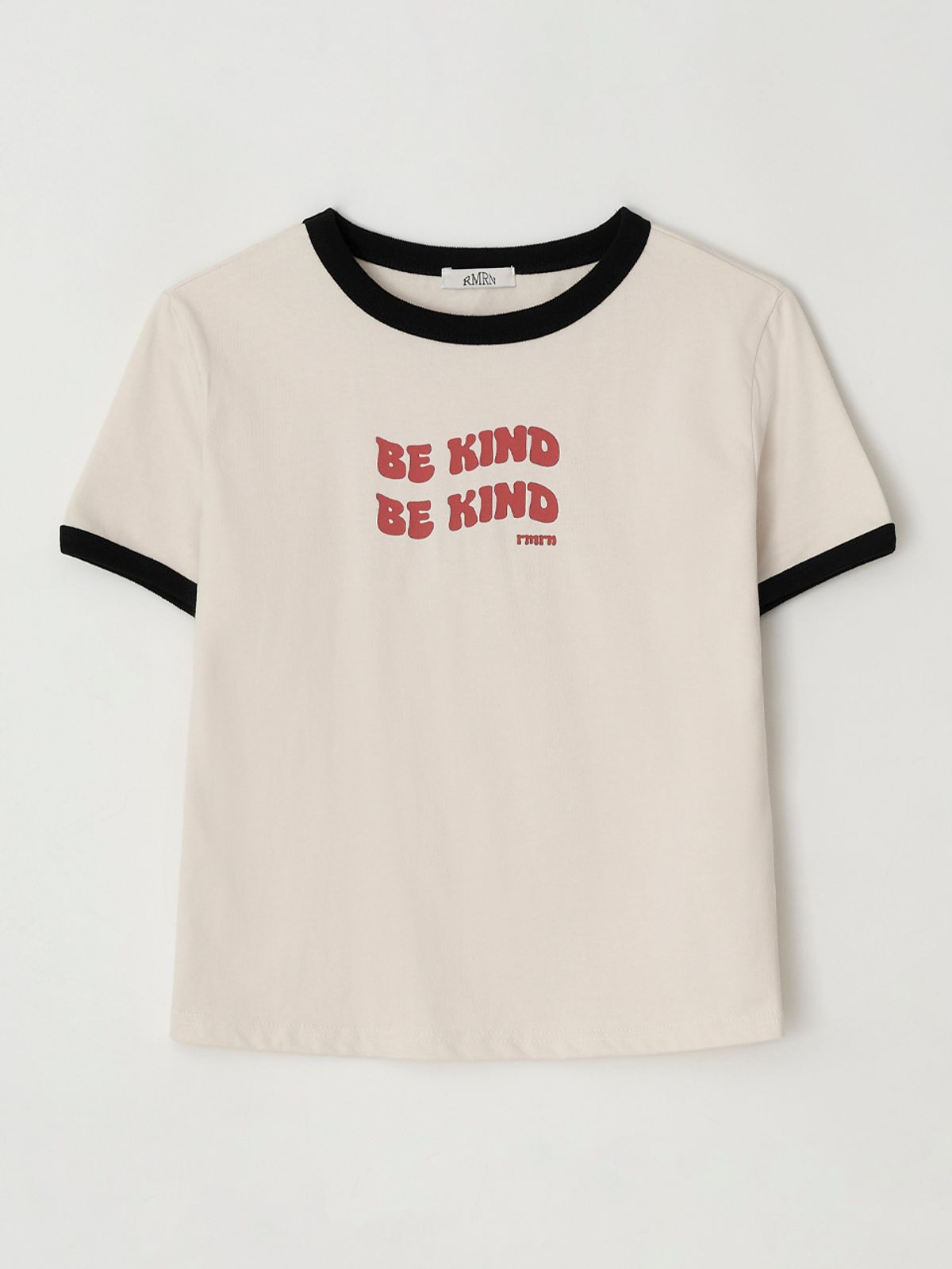알엠알엔(RMRN) BE KIND RINGER T-SHIRT