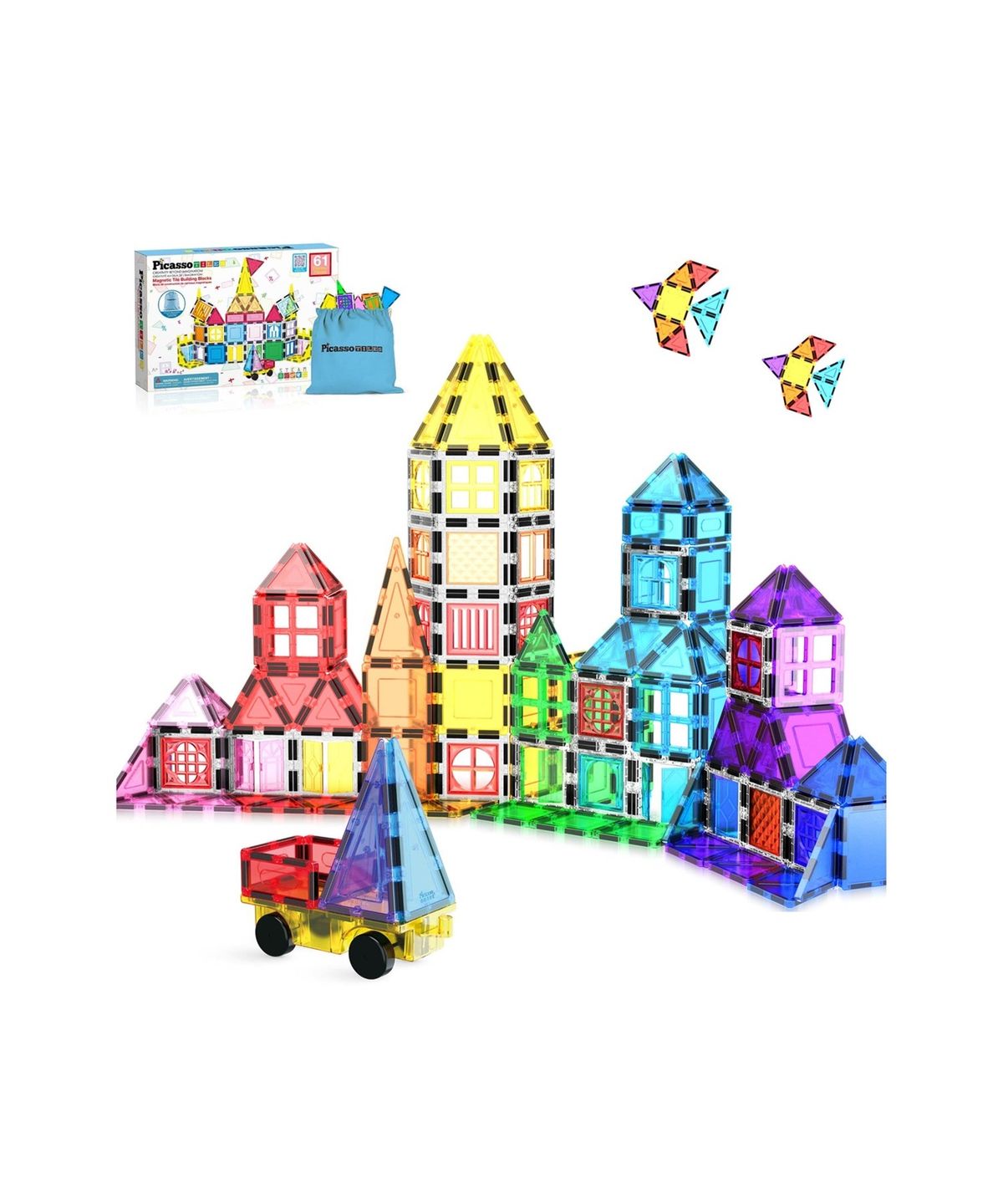 가이아(GAIA) [피카소타일] 마그네틱162PCS세트 ( PT101과  스트링백61PCS 2박스)