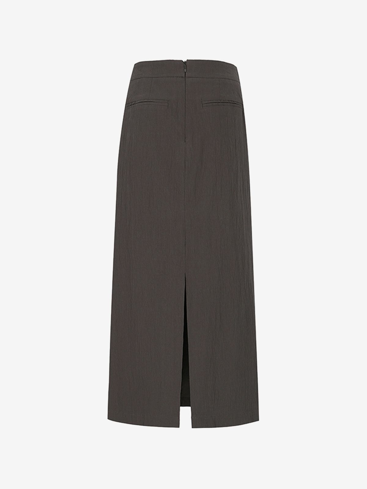 브이엔와이스튜디오(VNYSTUDIO) Unbalance Tuck Skirt_YB5SR10