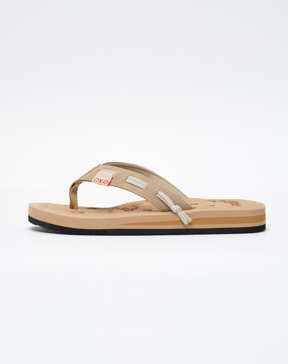 【23.65】25SS★ FEROBA Flip Flops MUSINSA | 23.65 FEROA Flip Flops - Potato Brown