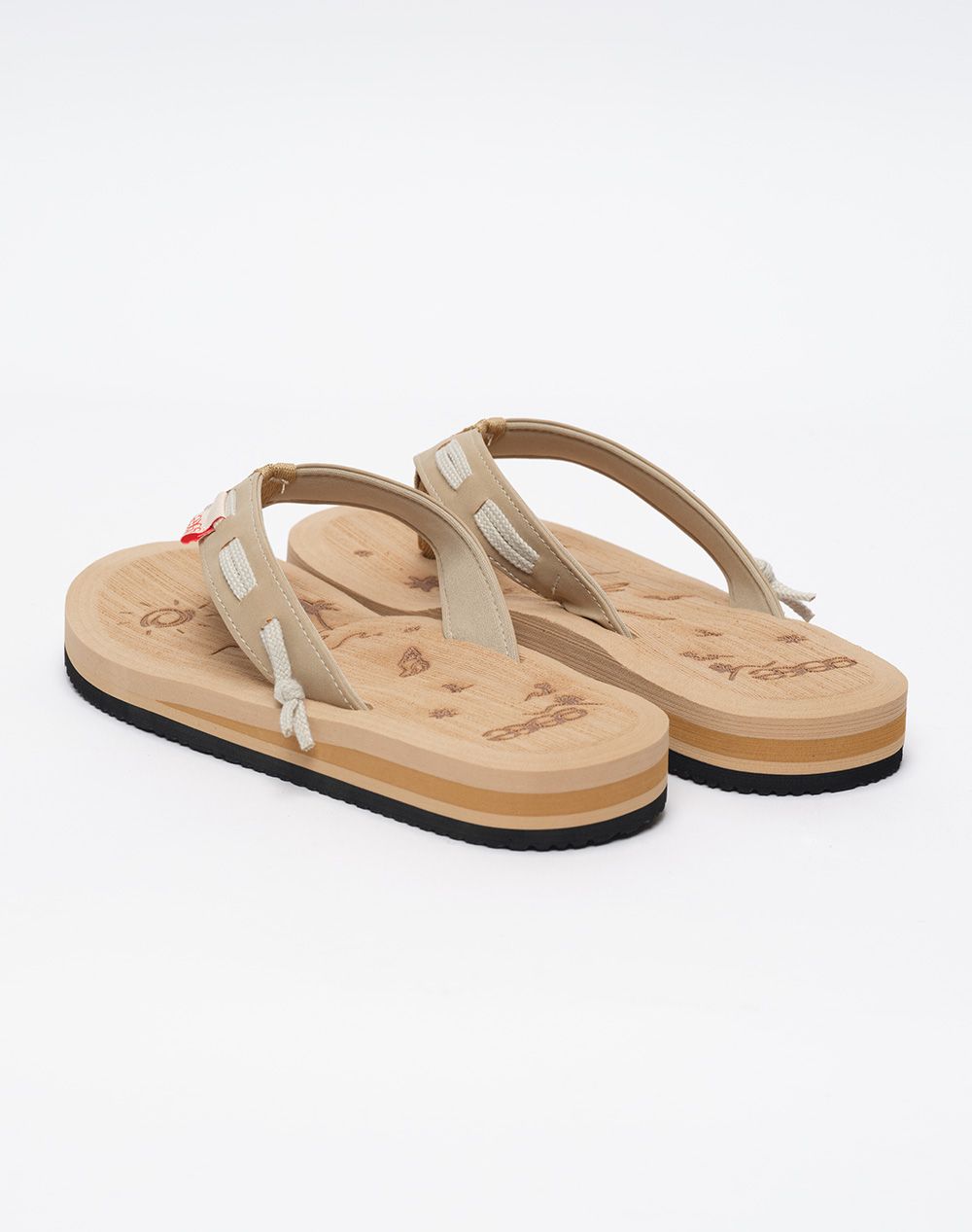 【23.65】25SS★ FEROBA Flip Flops MUSINSA | 23.65 FEROA Flip Flops - Potato Brown