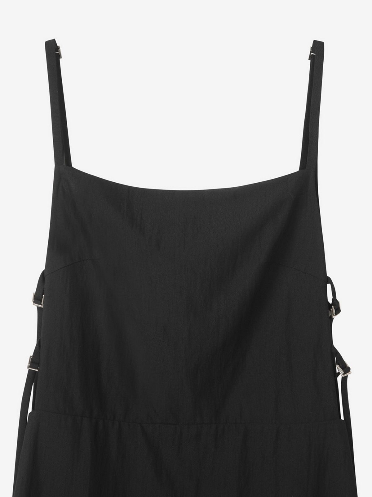 엘유브이엠(LUVM) SLEEVELESS SIDE OPEN BACK DRESS_BLACK