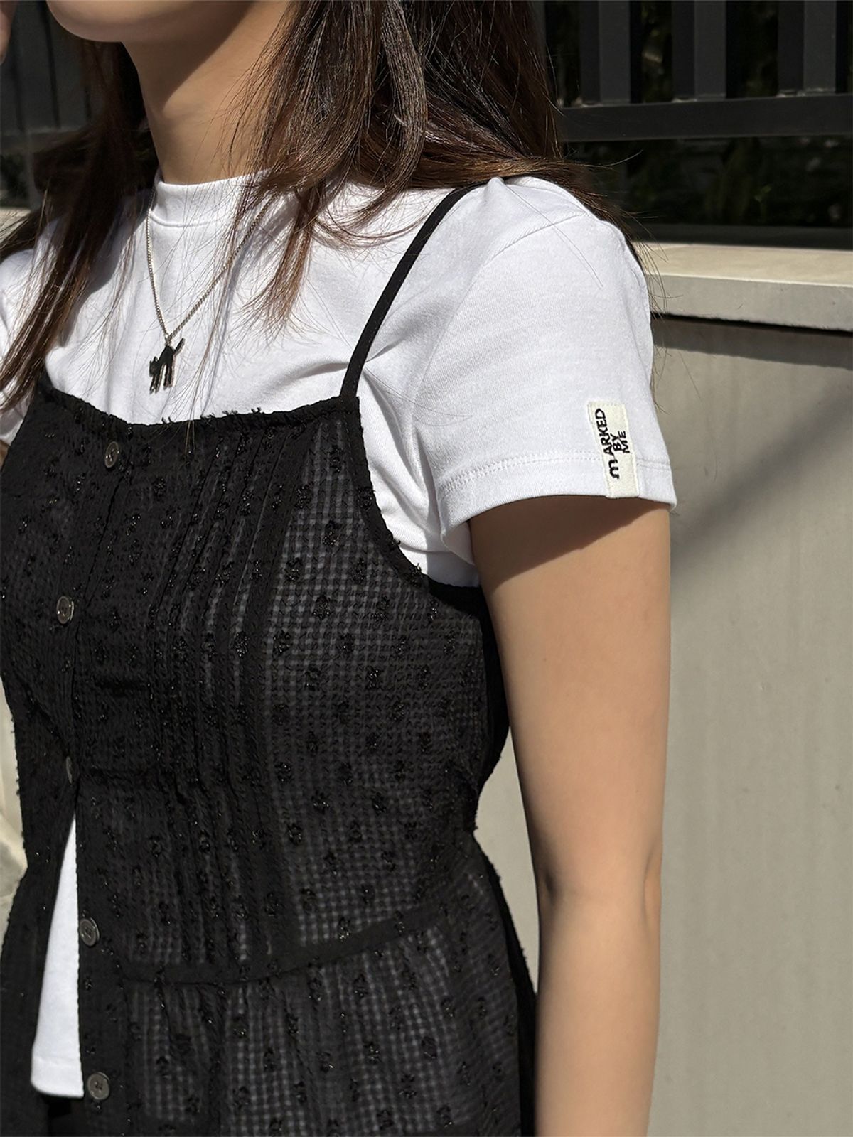 엘유브이엠(LUVM) BASIC TOP_WHITE