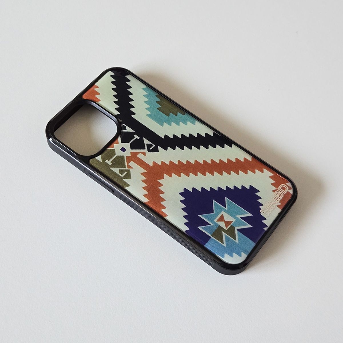 메모리즈바운더리(MEMORIESBOUNDARY) Vintage Navajo Weave Phone Case (Apricot)