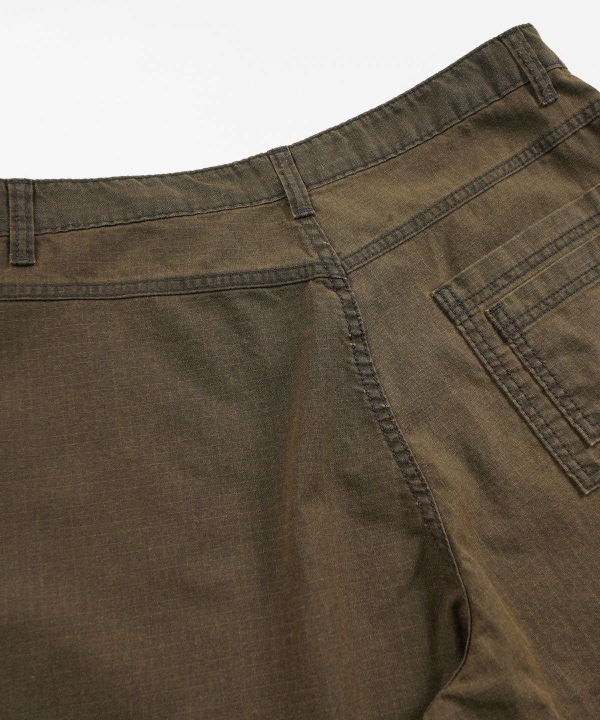 프리즘웍스(FRIZMWORKS) PIGMENT RIPSTOP FATIGUE SHORTS _ BROWN