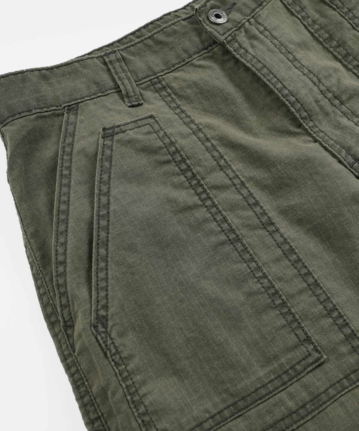 프리즘웍스(FRIZMWORKS) PIGMENT RIPSTOP FATIGUE SHORTS _ MUD