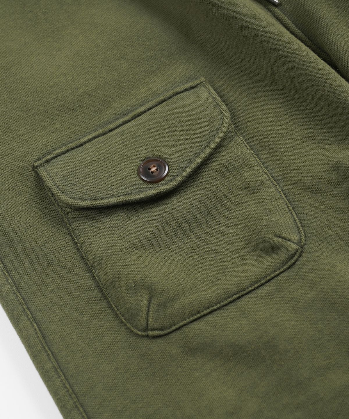 프리즘웍스(FRIZMWORKS) ARMY TWO TUCK SWEAT PANTS _ OLIVE