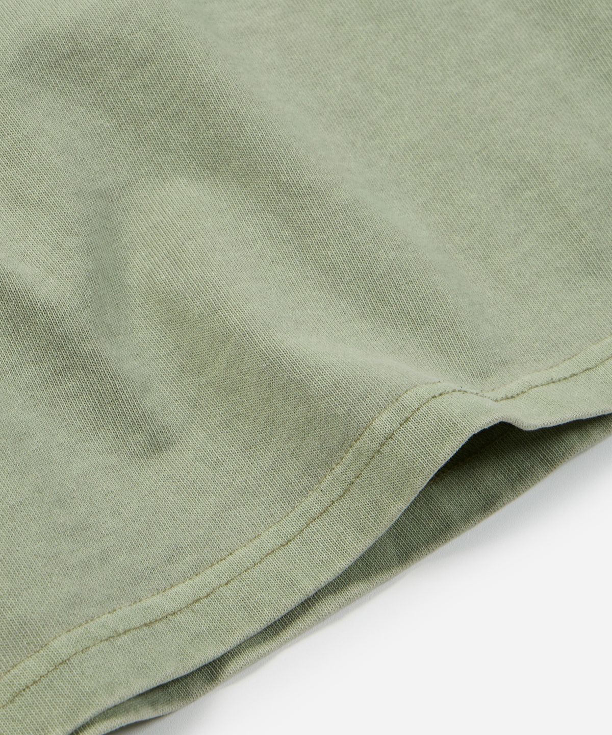 프리즘웍스(FRIZMWORKS) CIGARETTE POCKET PIGMENT DYEING TEE _ GREEN