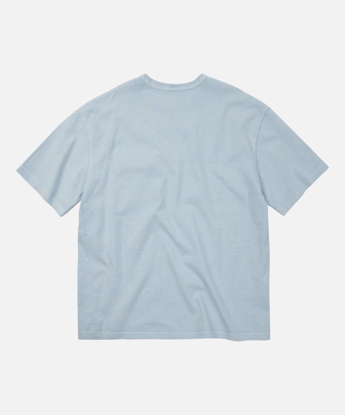프리즘웍스(FRIZMWORKS) CIGARETTE POCKET PIGMENT DYEING TEE _ ICE