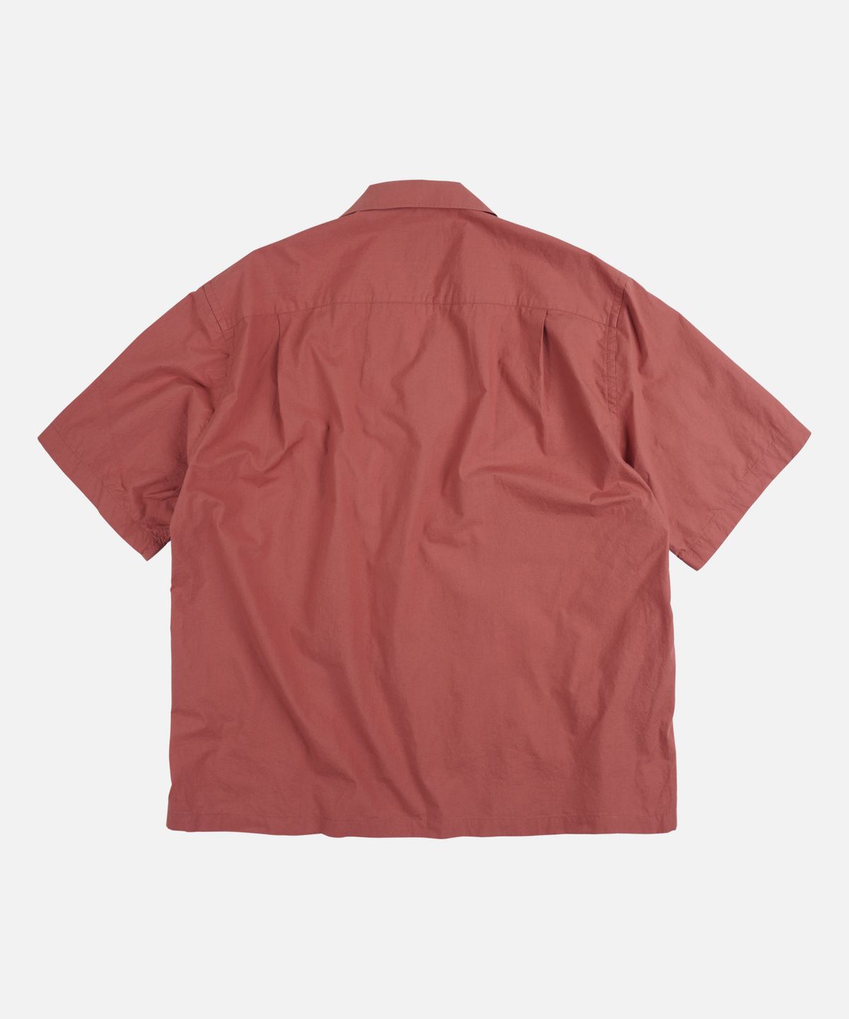프리즘웍스(FRIZMWORKS) CORAL NEEDLEWORK HALF SHIRT _ BRICK