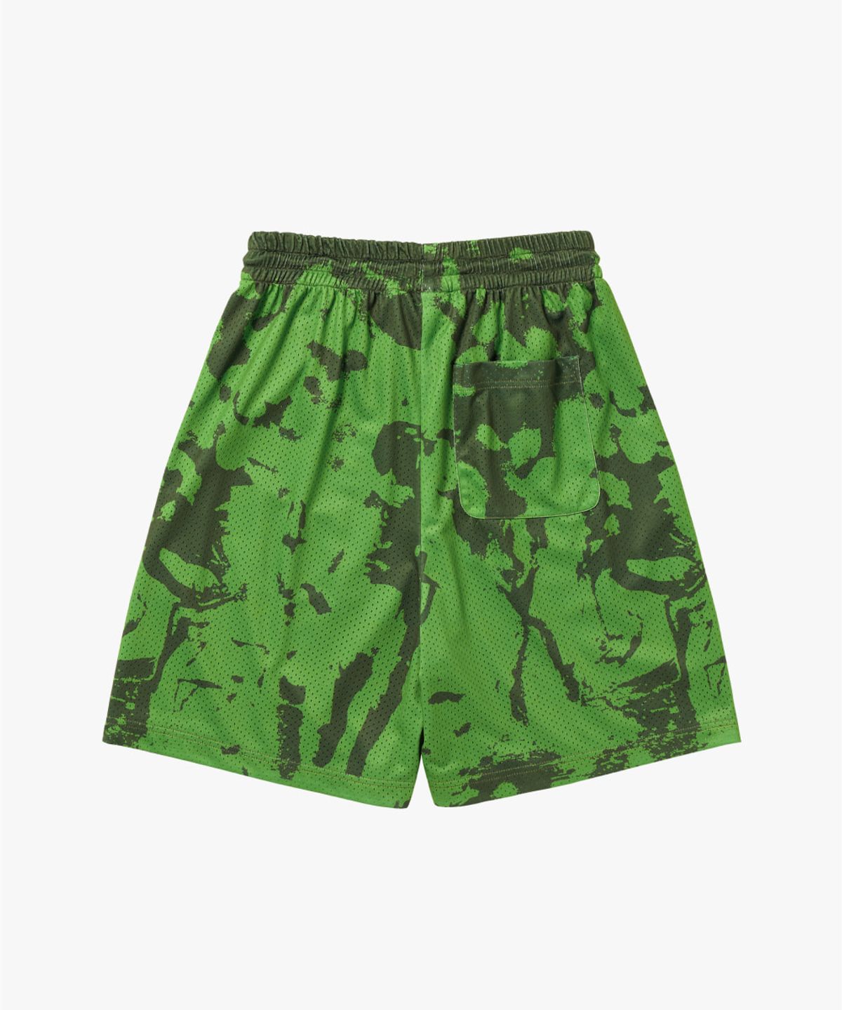 골스튜디오(GOALSTUDIO) FC MESH KNIT ALLOVER SHORTS-LIGHT GREEN
