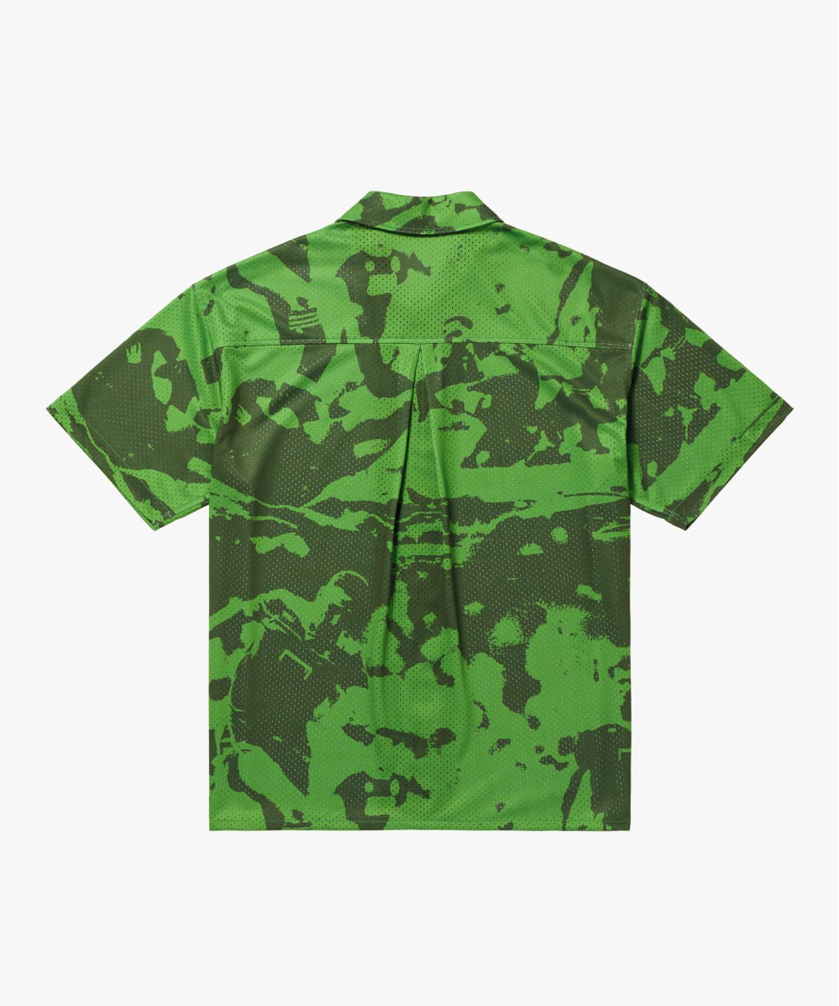 골스튜디오(GOALSTUDIO) FC MESH KNIT ALLOVER SHIRT-LIGHT GREEN