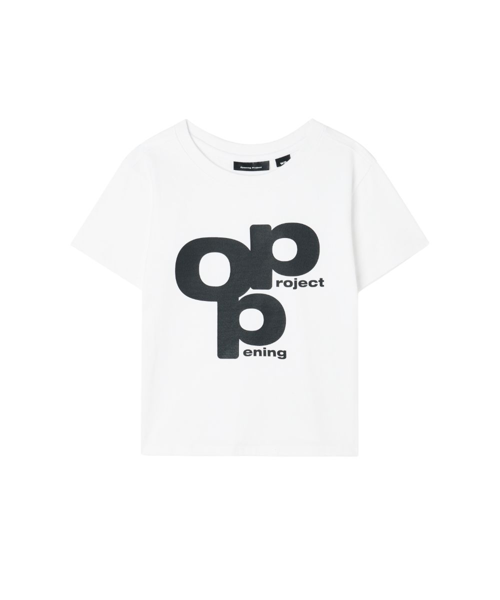 【Opening Project】 W OPP Logo T Shirt /追跡付 MUSINSA公式 | OPENING PROJECT W OPP Logo T Shirt - White