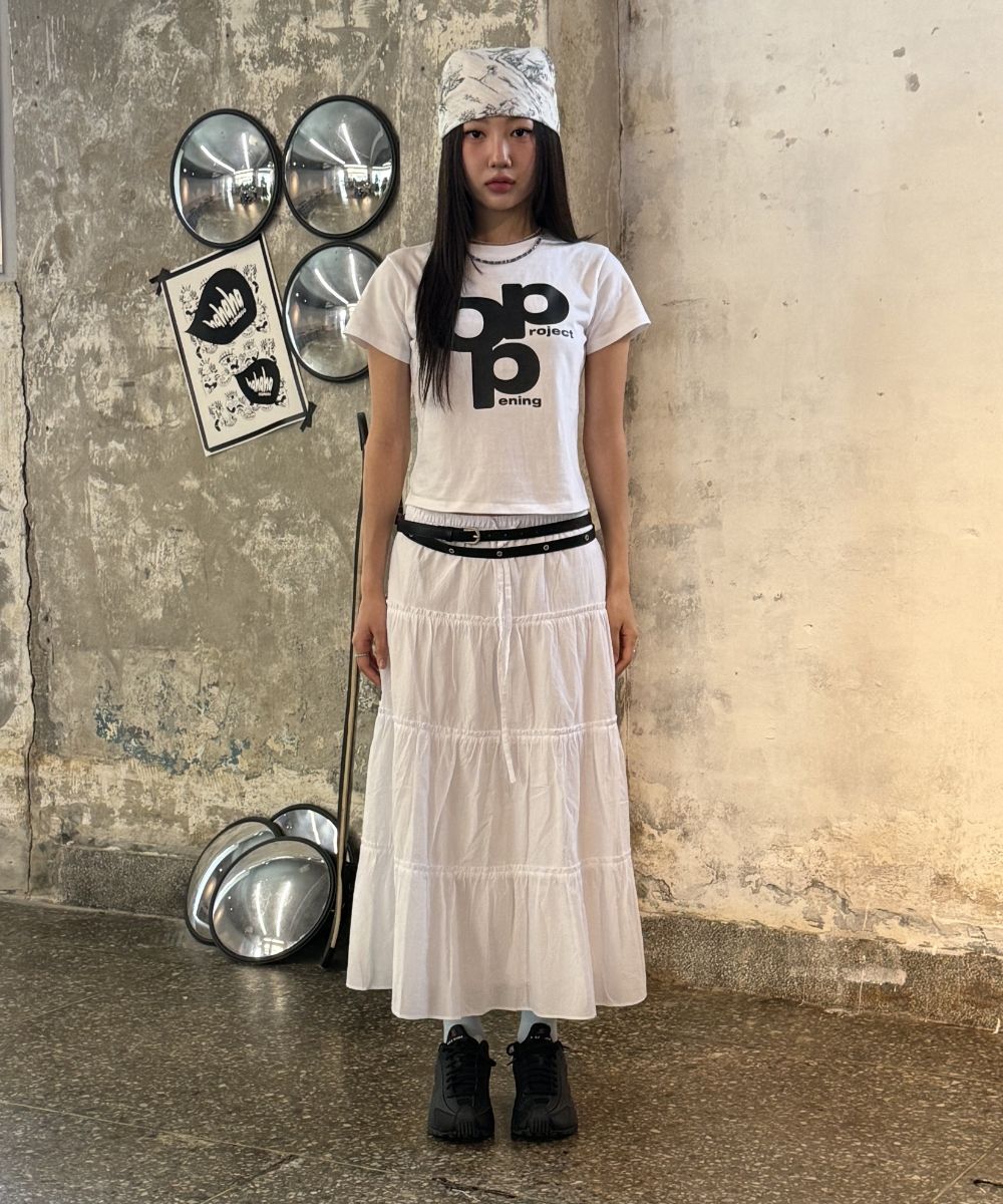 【Opening Project】IVEレイ着用 W OPP Logo T Shirt MUSINSA | OPENING PROJECT OPP Logo T Shirt - White