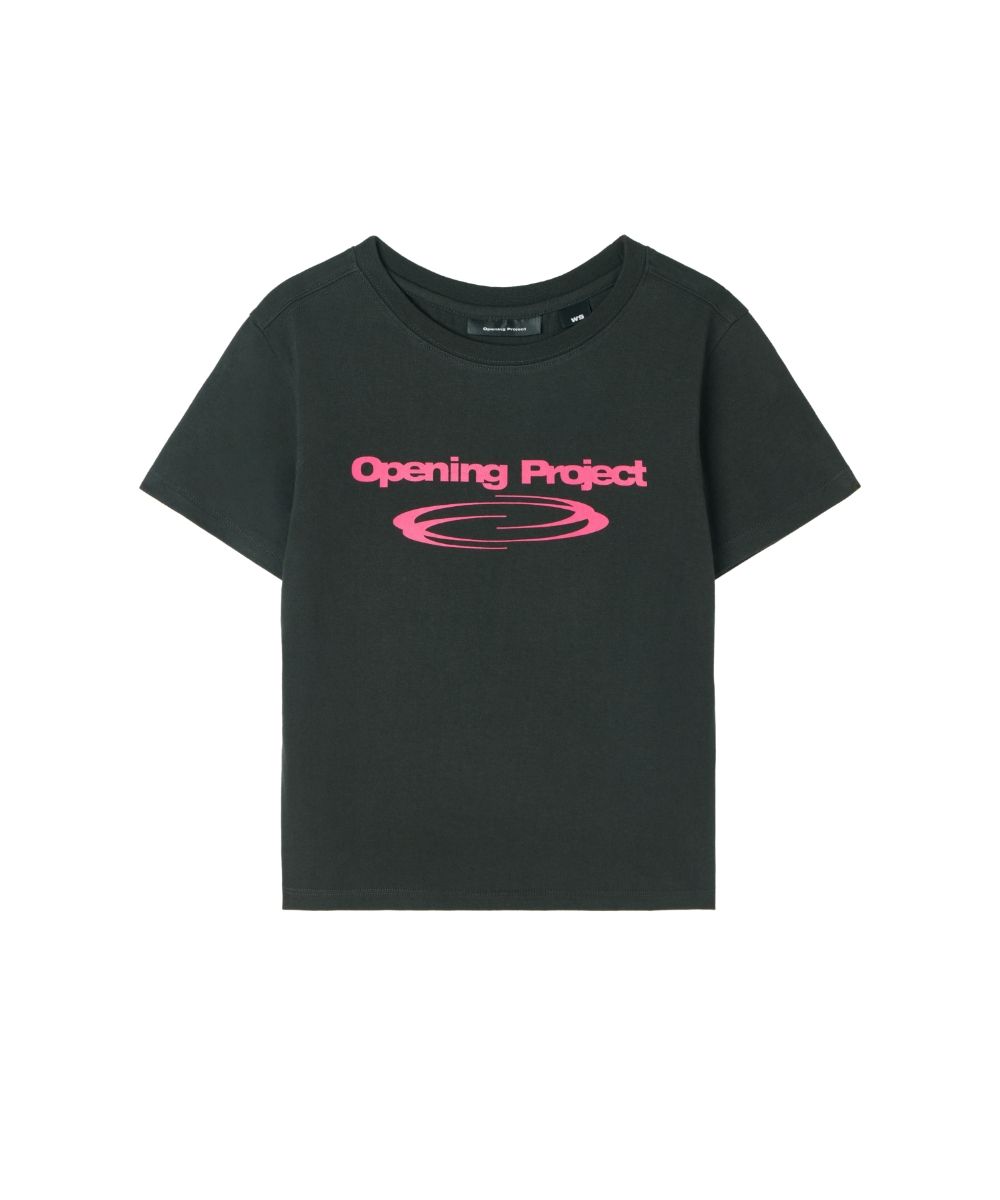 Opening Project☆Identity T Shirt MUSINSA | OPENING PROJECT W Identity T Shirt - Charcoal