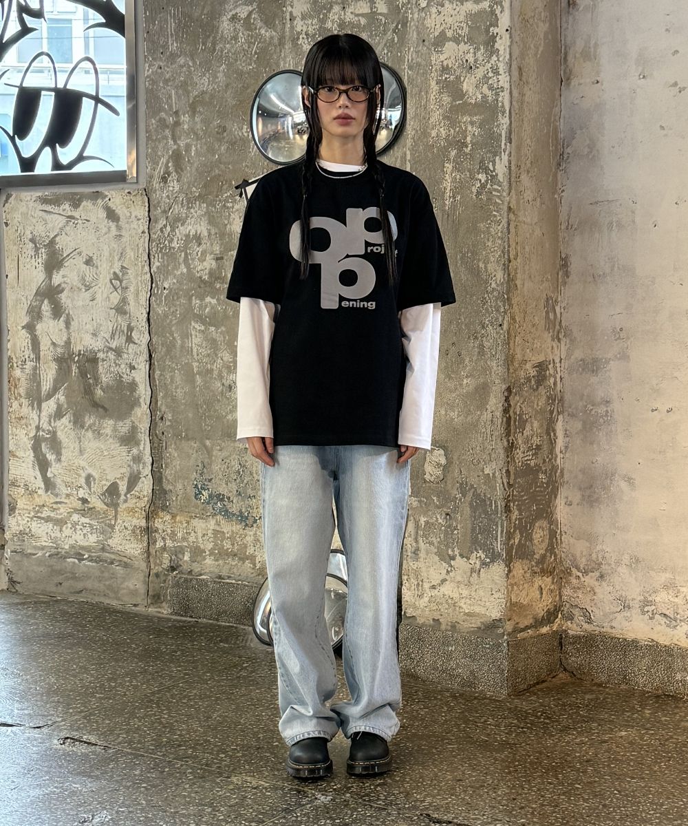 Opening Project☆OPP Logo T Shirt MUSINSA | OPENING PROJECT OPP Logo T Shirt - Black