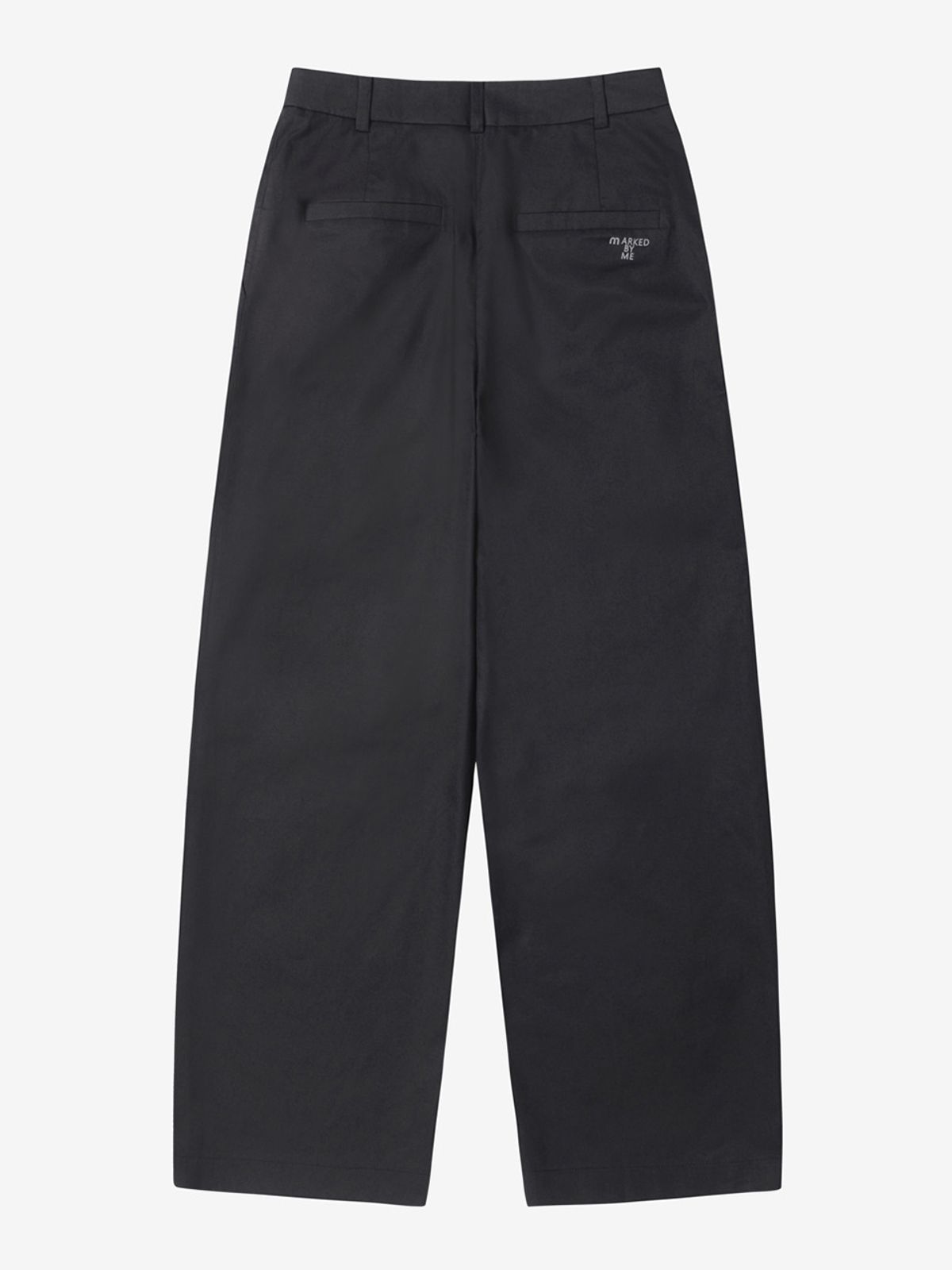 엘유브이엠(LUVM) STRAIGHT COTTON PANTS_BLACK