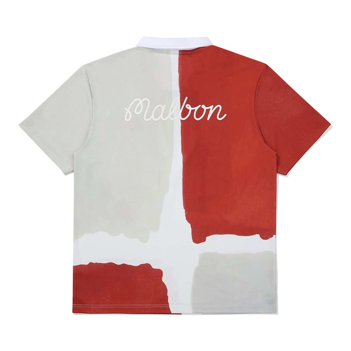 말본 골프(MALBON GOLF) 말본 도메니카 폴로 티셔츠 RED (MAN)