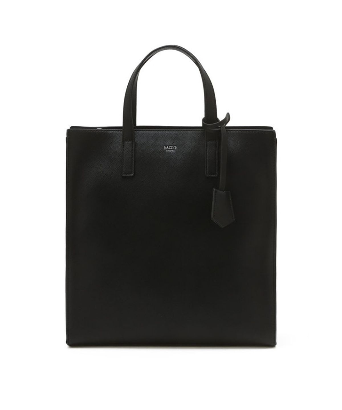 헤지스 맨 액세서리(HAZZYS MEN ACC) [KEVIN] 블랙 로고배색 크로스 토트백 33cm HJBA6F887BK
