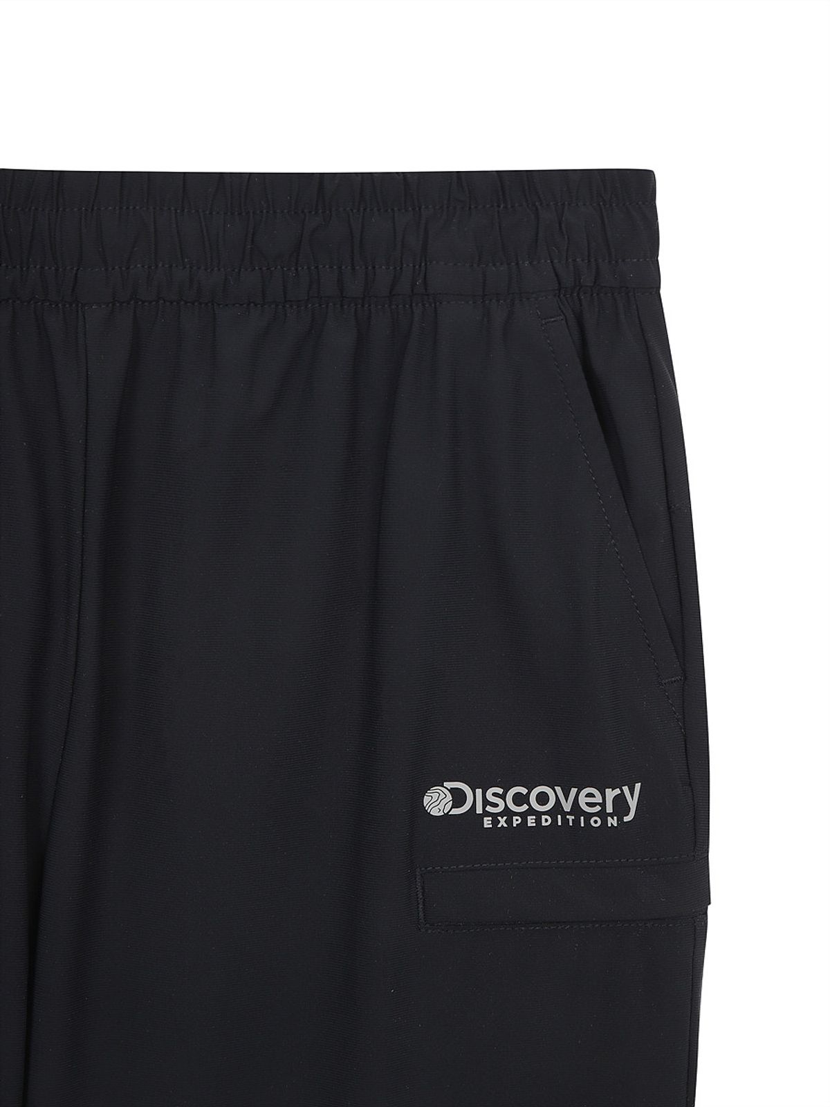 디스커버리 키즈(DISCOVERY KIDS) 키즈 프레시벤트 트리코트 팬츠(7부) (BLACK)