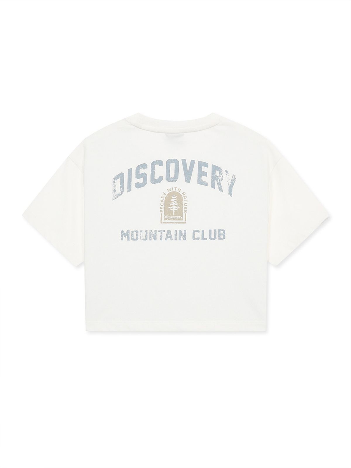디스커버리 키즈(DISCOVERY KIDS) 여아 프레시벤트 그래픽 반팔티셔츠 (WHITE)