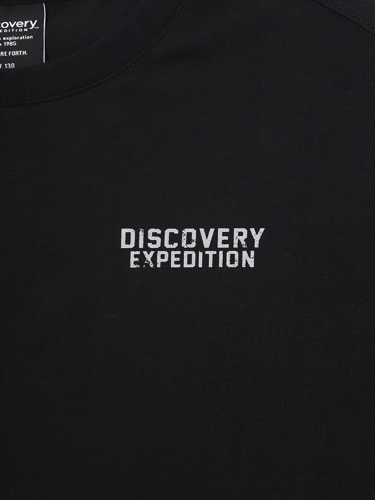 디스커버리 키즈(DISCOVERY KIDS) 여아 프레시벤트 그래픽 반팔티셔츠 (BLACK)