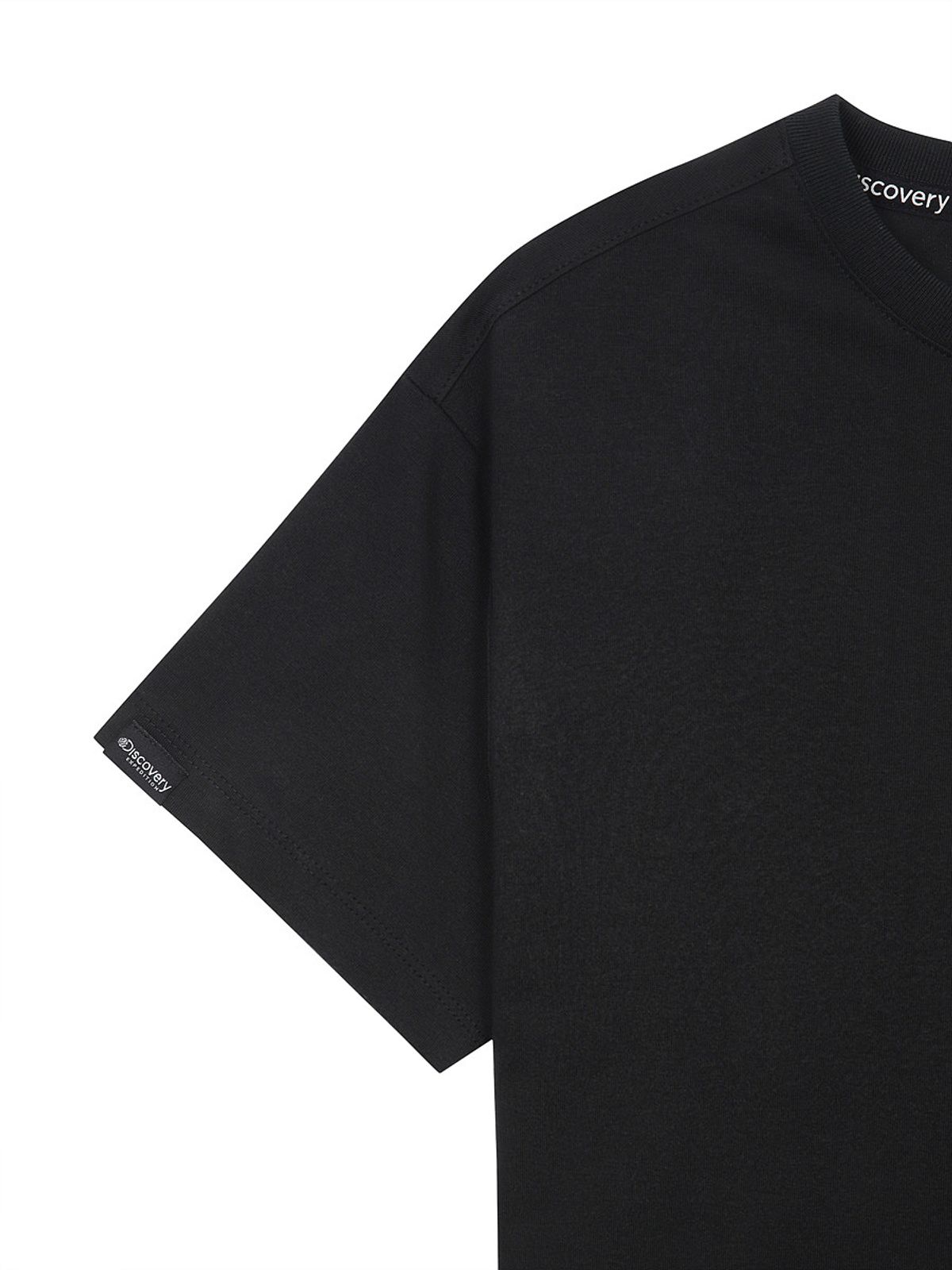 디스커버리 키즈(DISCOVERY KIDS) 여아 프레시벤트 그래픽 반팔티셔츠 (BLACK)