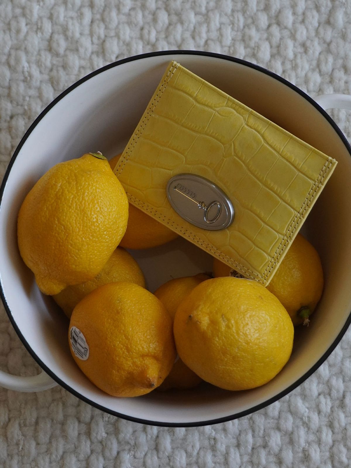 옴니포턴트(OMNIPOTENT) Clé de card wallet _Lemon