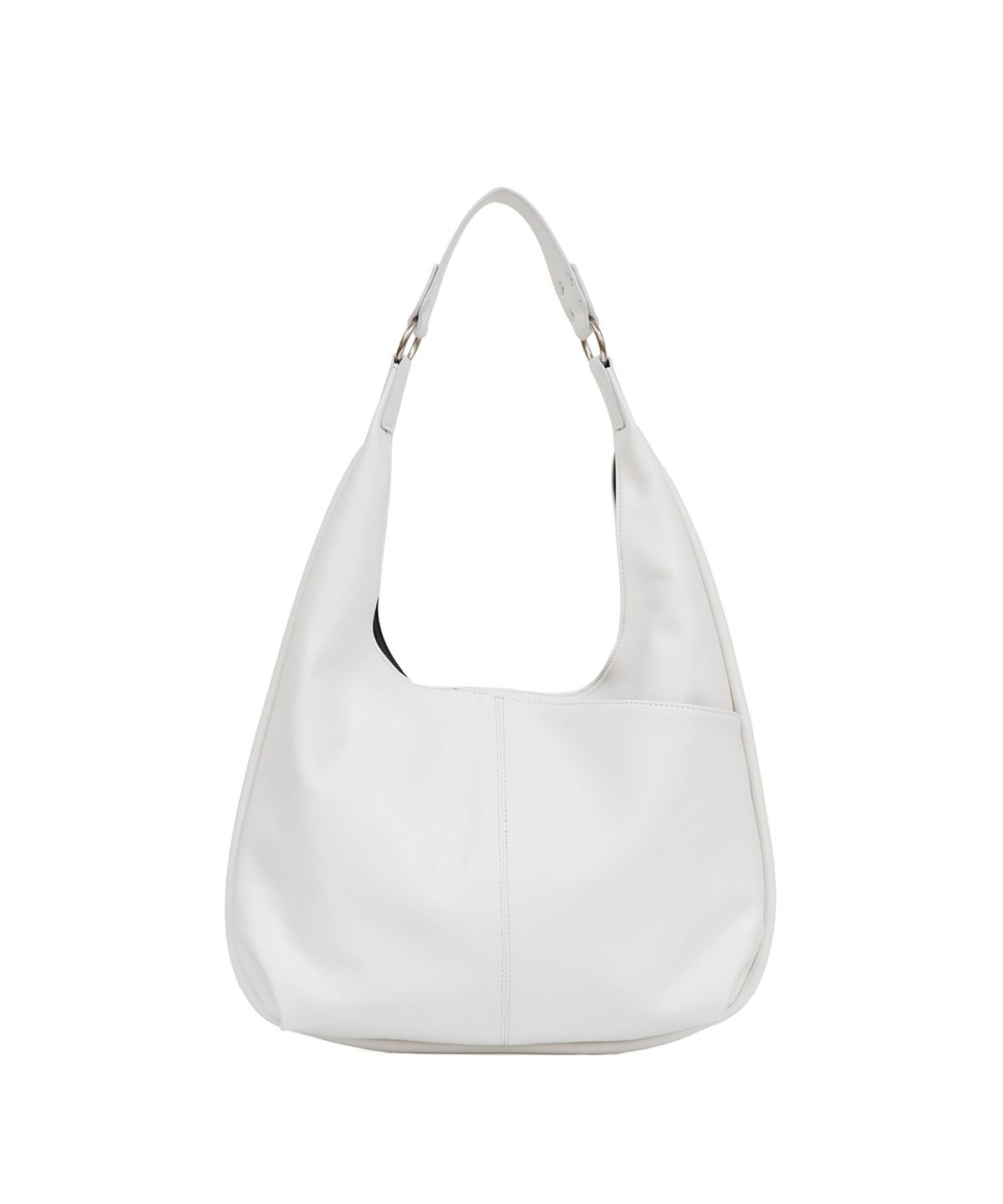 여밈(YEOMIM) medium slash hobo bag (cream)