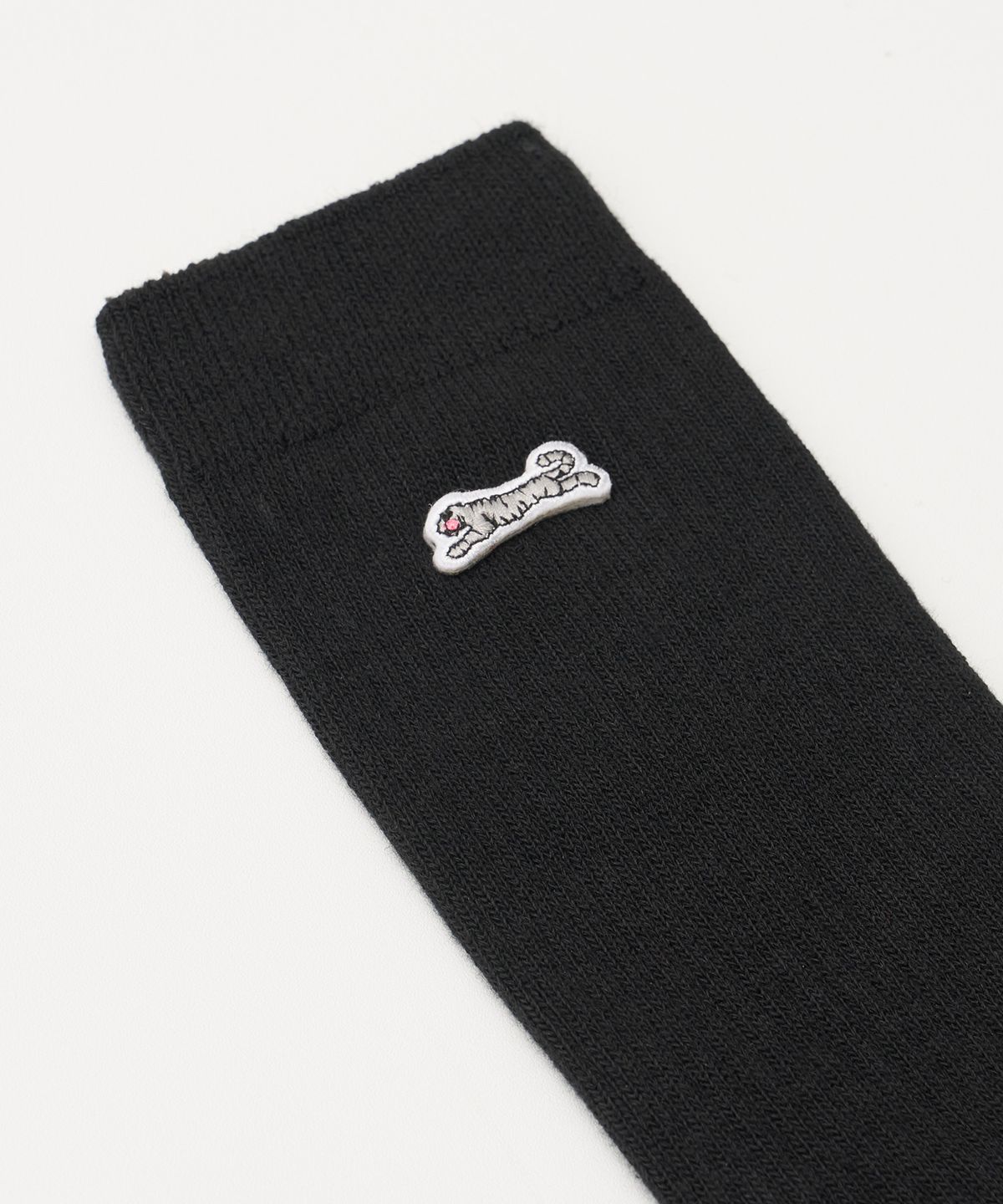 르티그레(LE TIGRE) Heritage Ribbed Socks (Black)