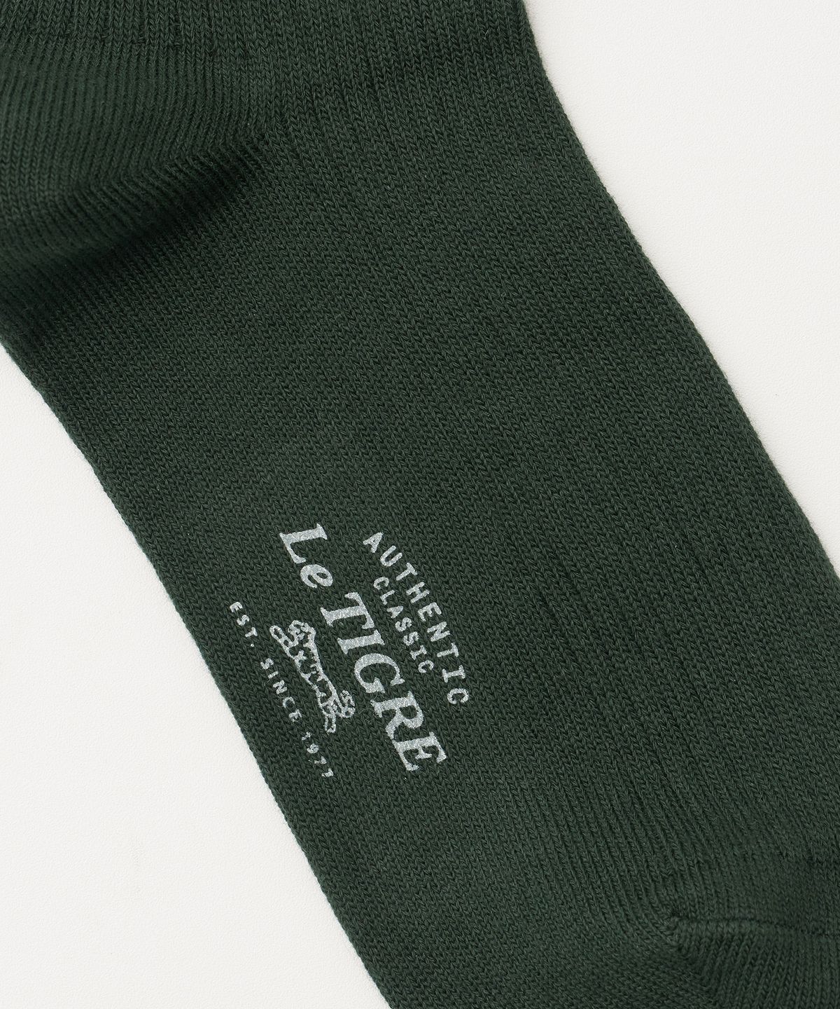 르티그레(LE TIGRE) Heritage Ribbed Socks (Forest)