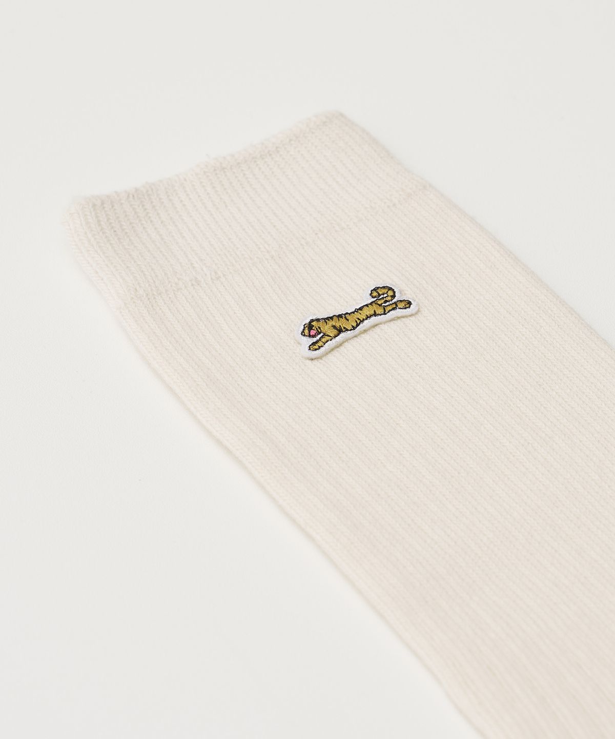 르티그레(LE TIGRE) Heritage Ribbed Socks (Ecru)