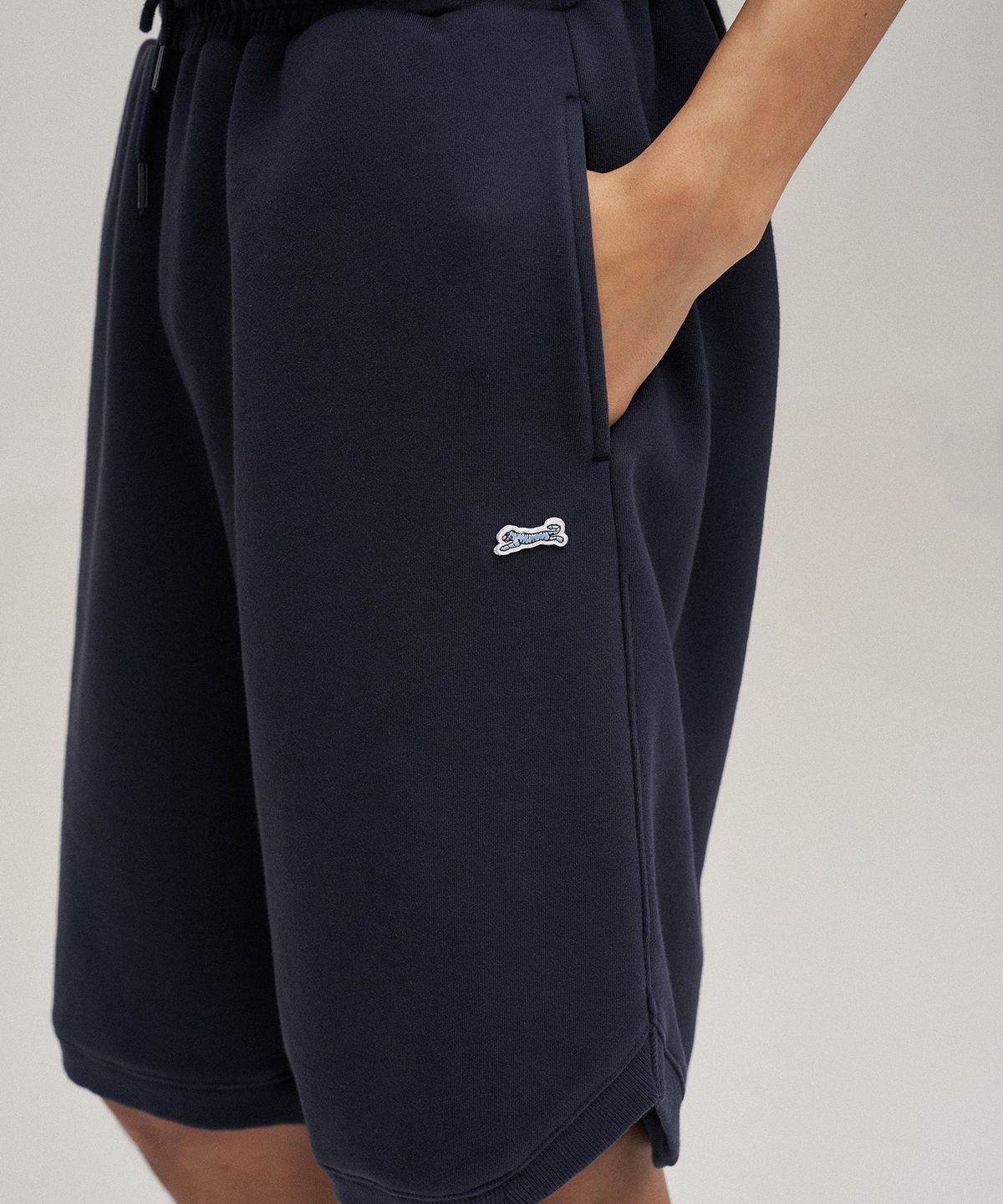 르티그레(LE TIGRE) Classic sweat shorts (Navy)