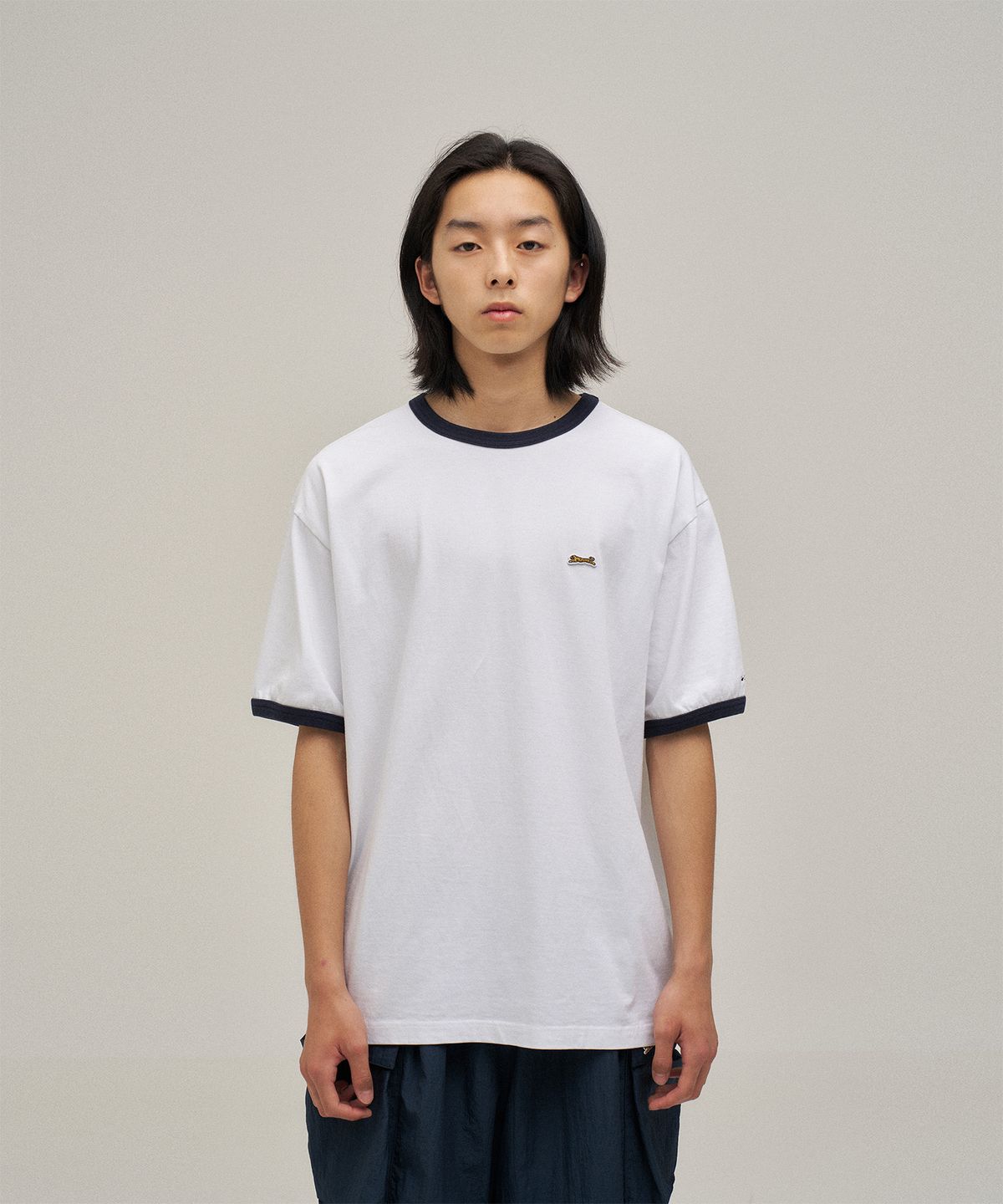 르티그레(LE TIGRE) Classic Ringer T-shirt (Off White)