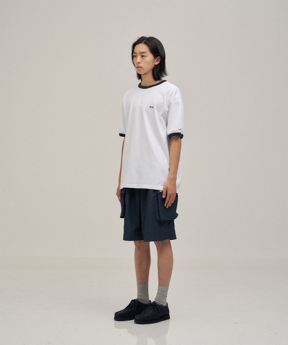르티그레(LE TIGRE) Classic Ringer T-shirt (Off White)