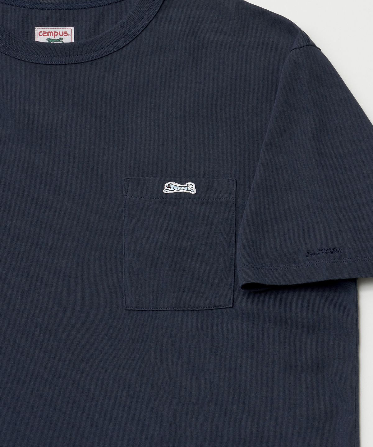 르티그레(LE TIGRE) Classic Pocket T-shirts (Navy)