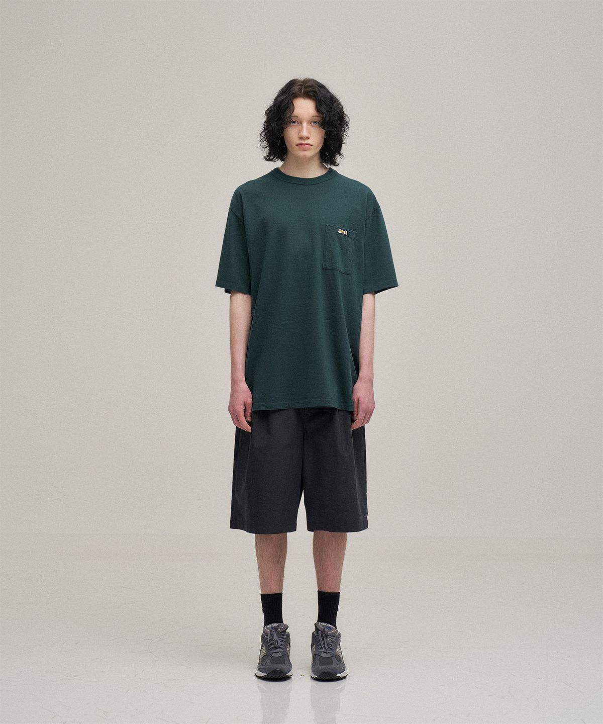 르티그레(LE TIGRE) Classic Pocket T-shirts (Forest)