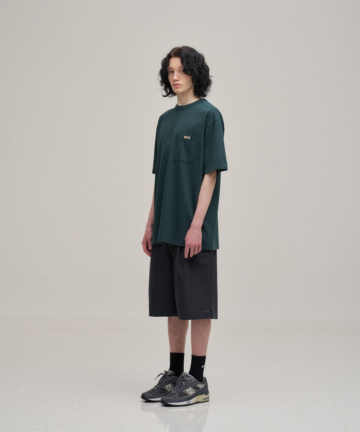 르티그레(LE TIGRE) Classic Pocket T-shirts (Forest)
