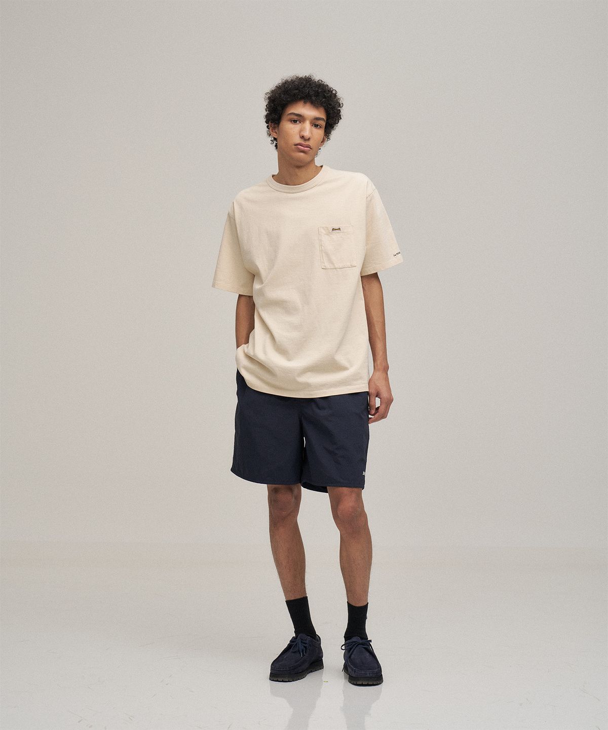 르티그레(LE TIGRE) Classic Pocket T-shirts (Ivory)
