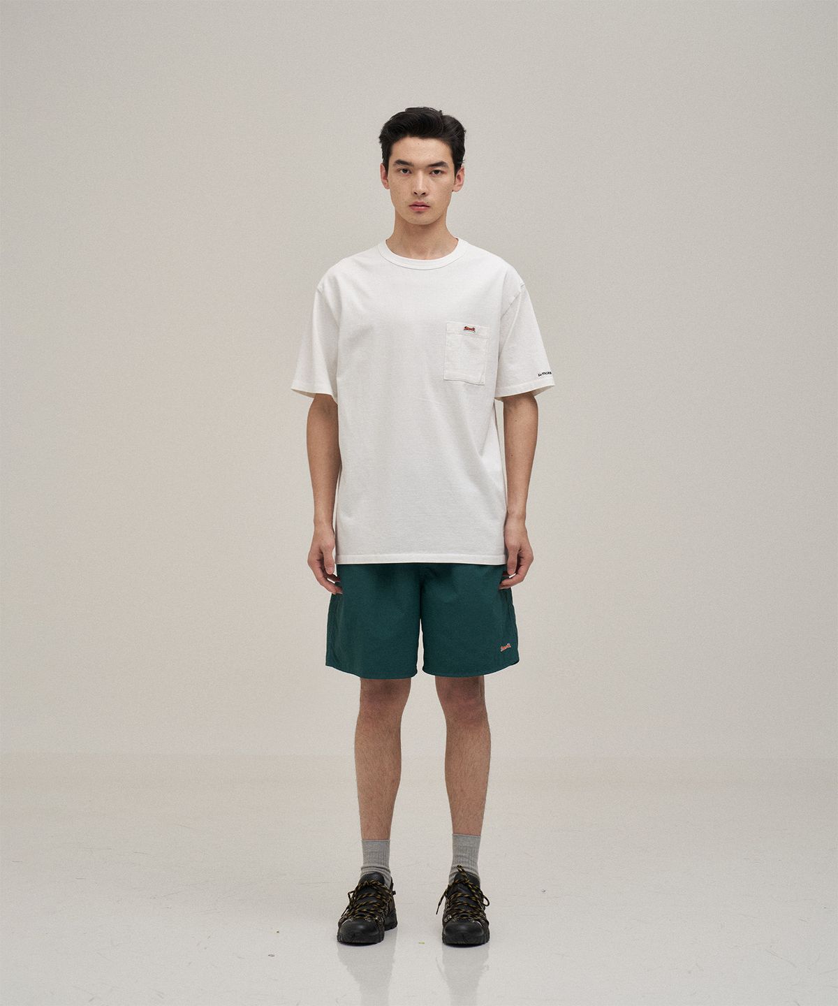 르티그레(LE TIGRE) Classic Pocket T-shirts (Off White)