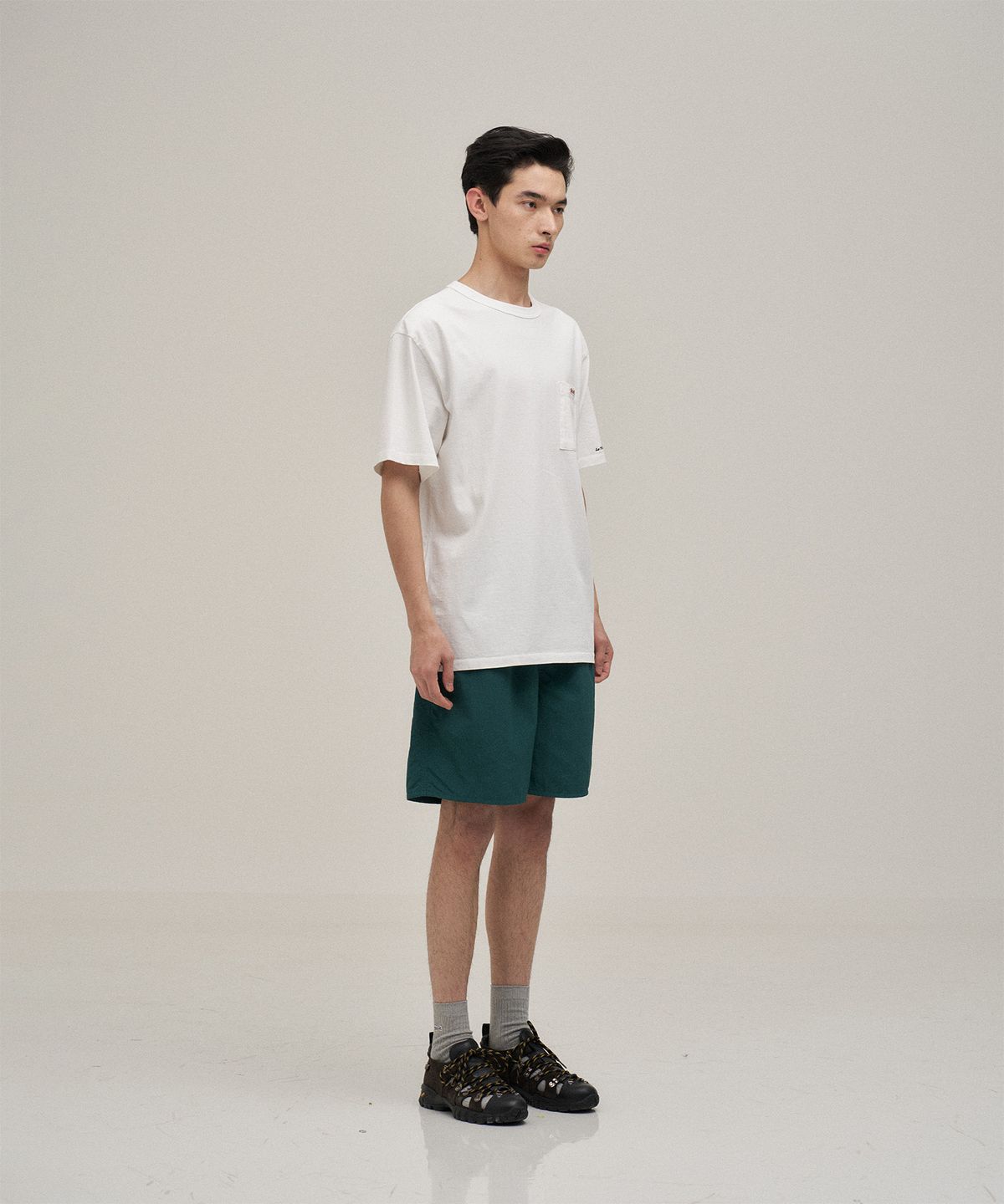 르티그레(LE TIGRE) Classic Pocket T-shirts (Off White)